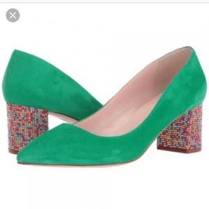 ISO green Kate Spade Milan heels